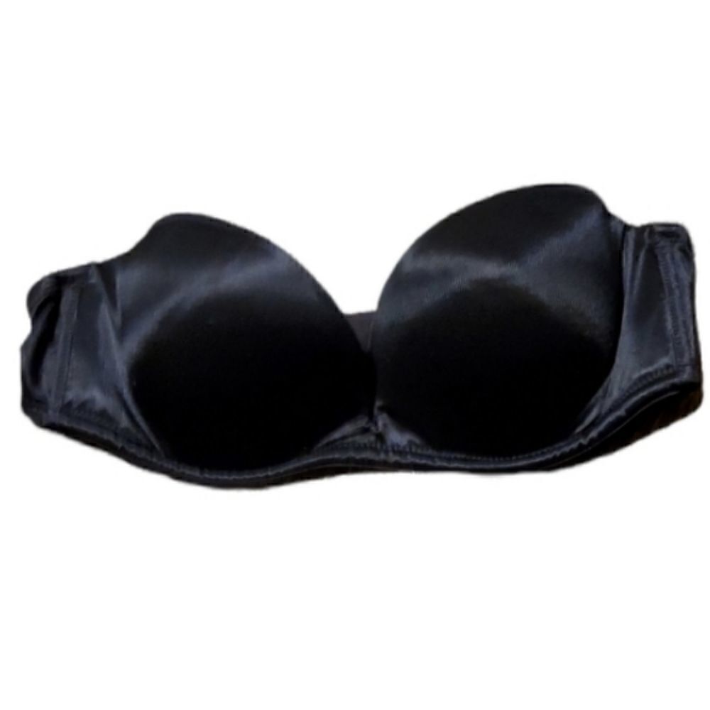 𝅺WONDERBRA size 32B black strapless bra